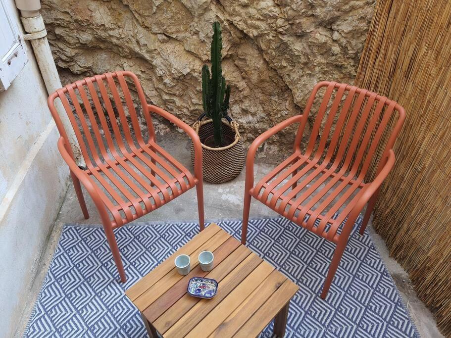 "La Baigneuse" Vallon Des Auffes Marsilia Exterior foto