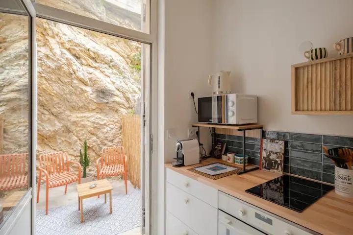 "La Baigneuse" Vallon Des Auffes Marsilia Exterior foto